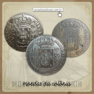  Moedas Brasil Colônia