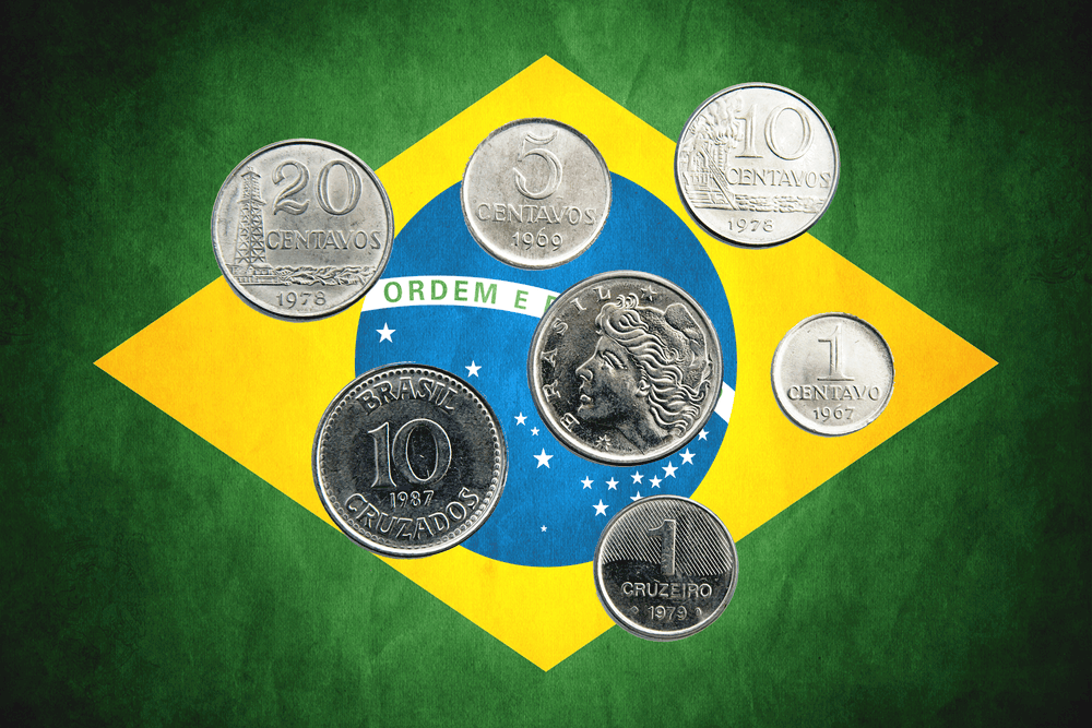 moedas que circularam no Brasil