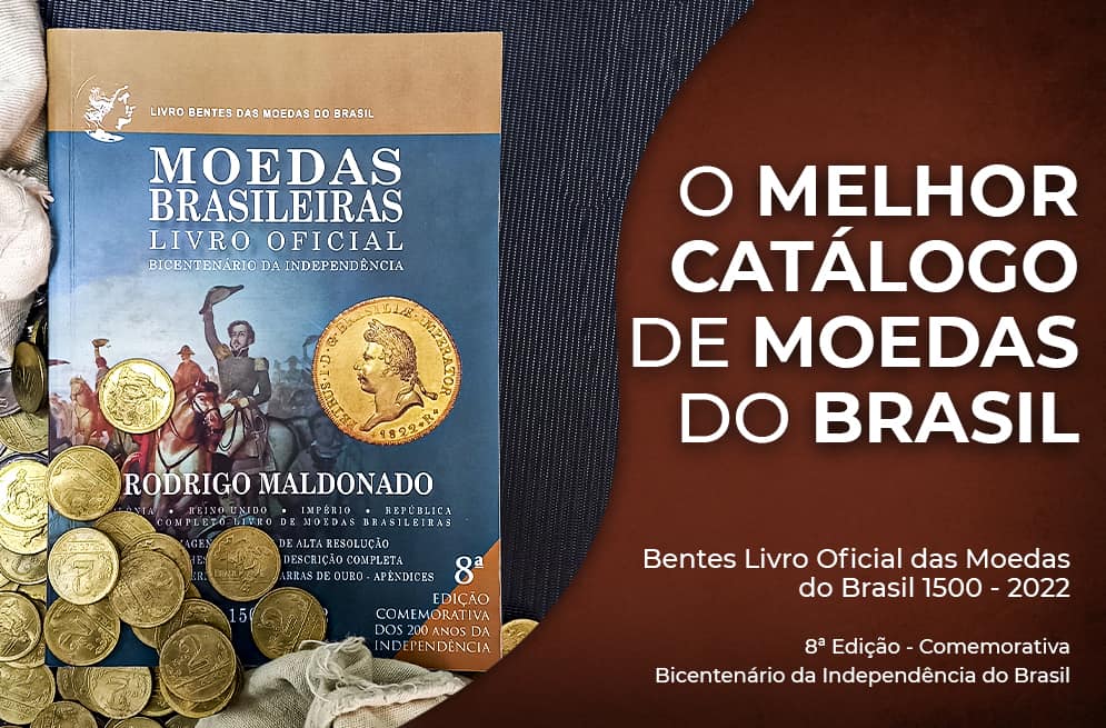 Lançamento Catálogo Ilustrado de Moedas do Brasil 3ª ed. 2022