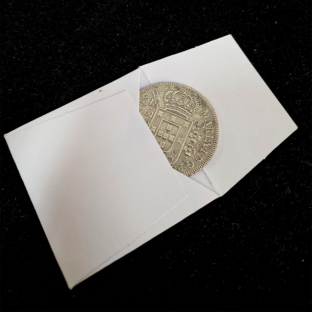 Envelope para moedas