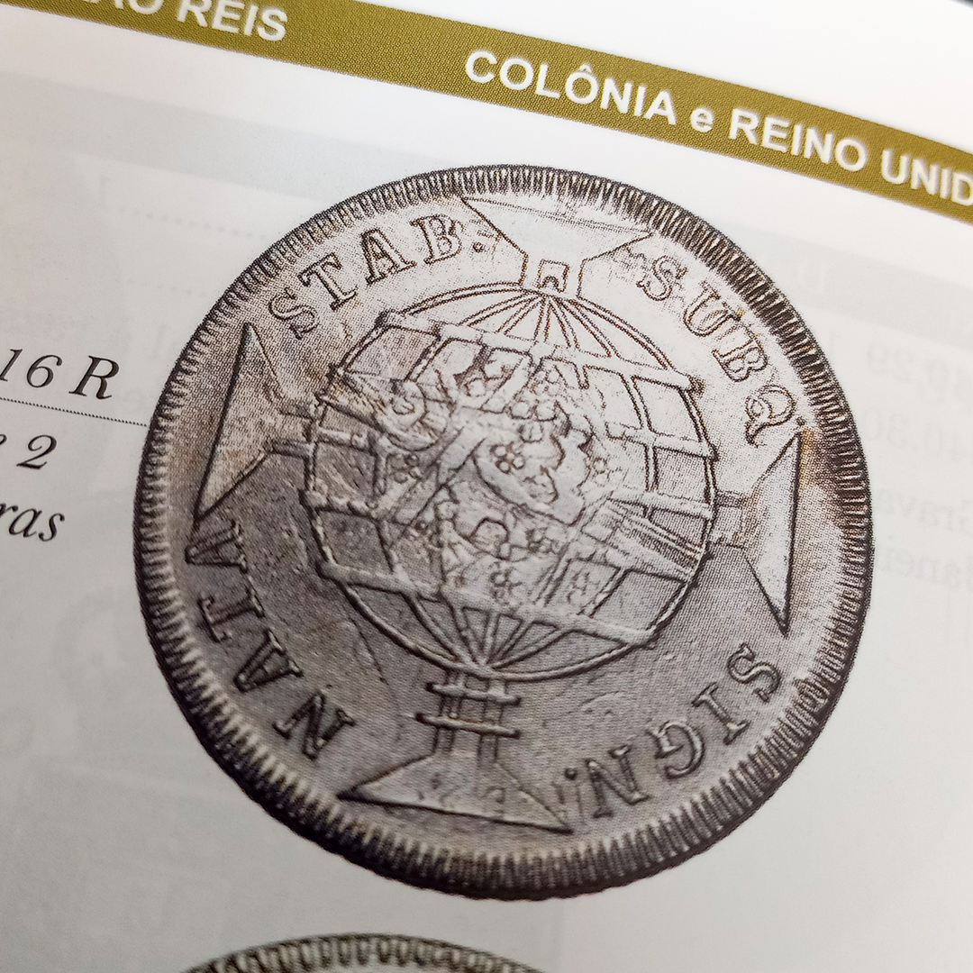 Recunho em moedas da Colônia do Brasil