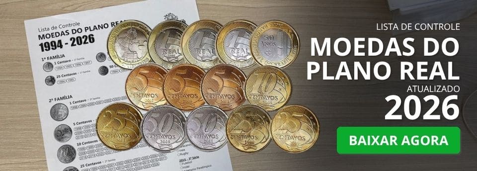 Lista de Controle Moedas do Real 2026